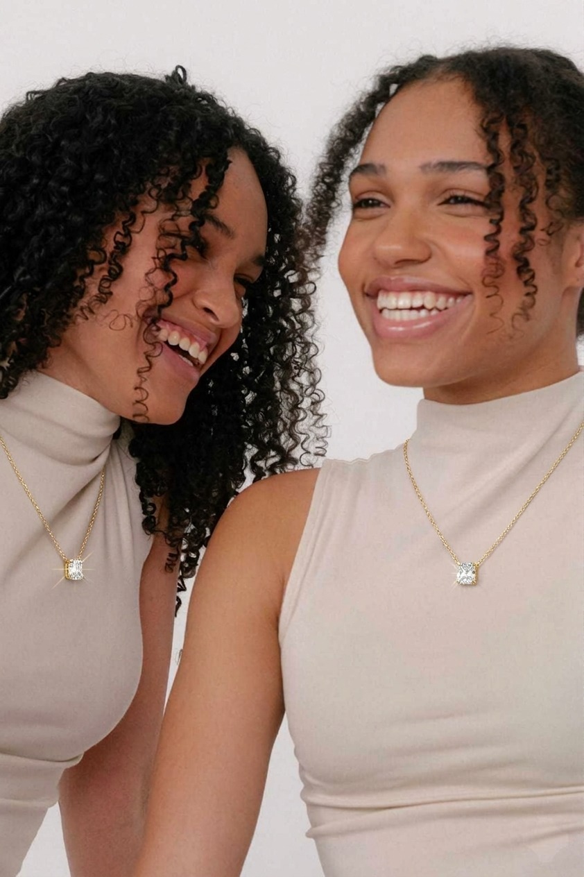 Cristal Solitaire Necklace